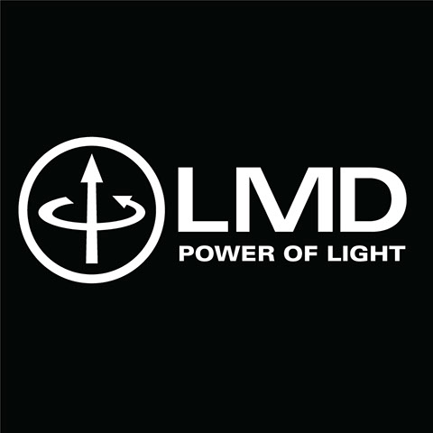 LMD Lasermax Defense Logo Reversed